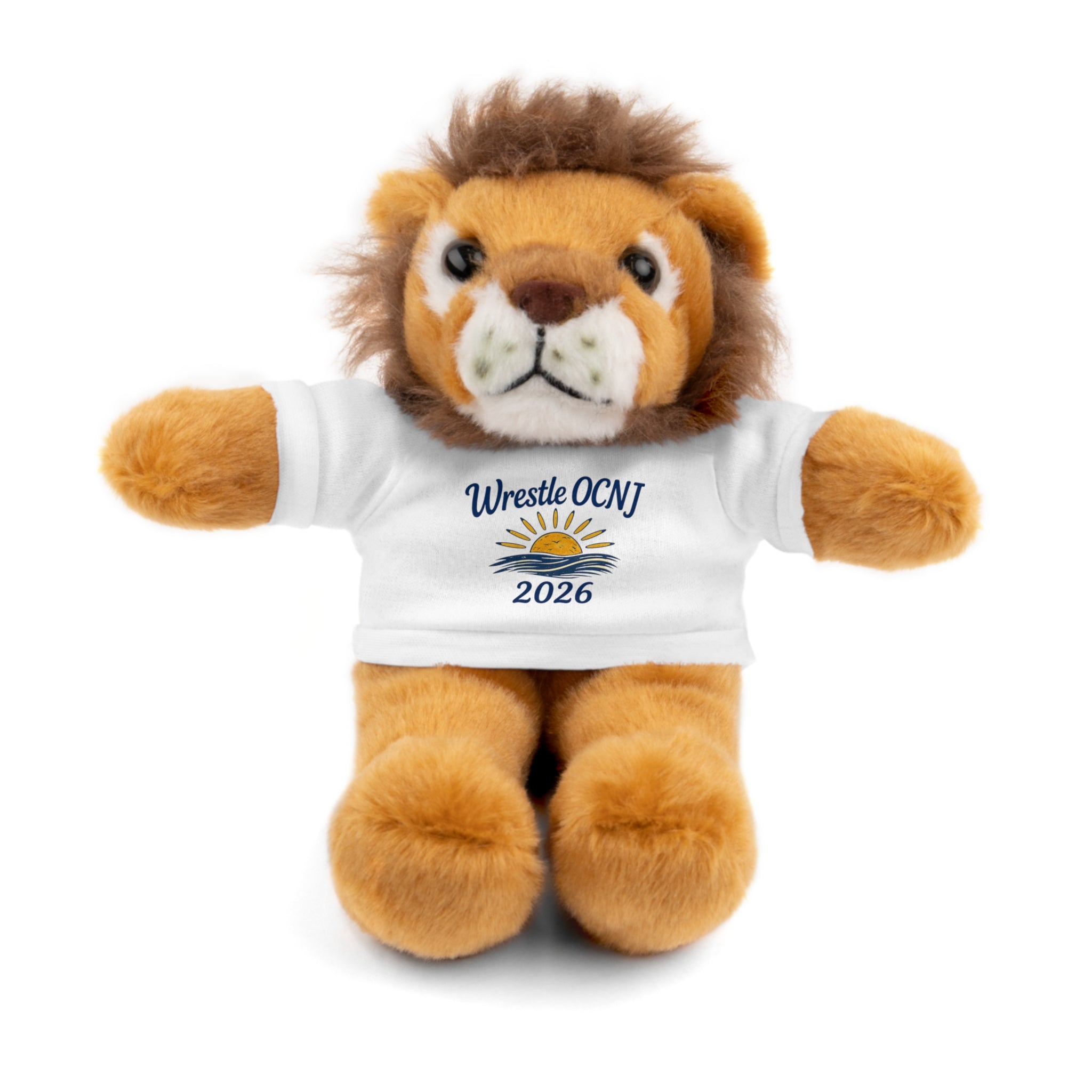 "Wrestle OCNJ" Lucky Stuffed Animals with Tee