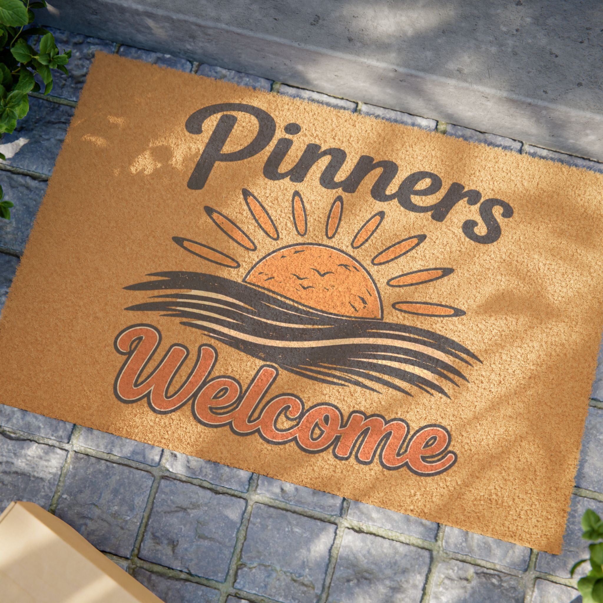 "Pinners Welcome" - Door Mat