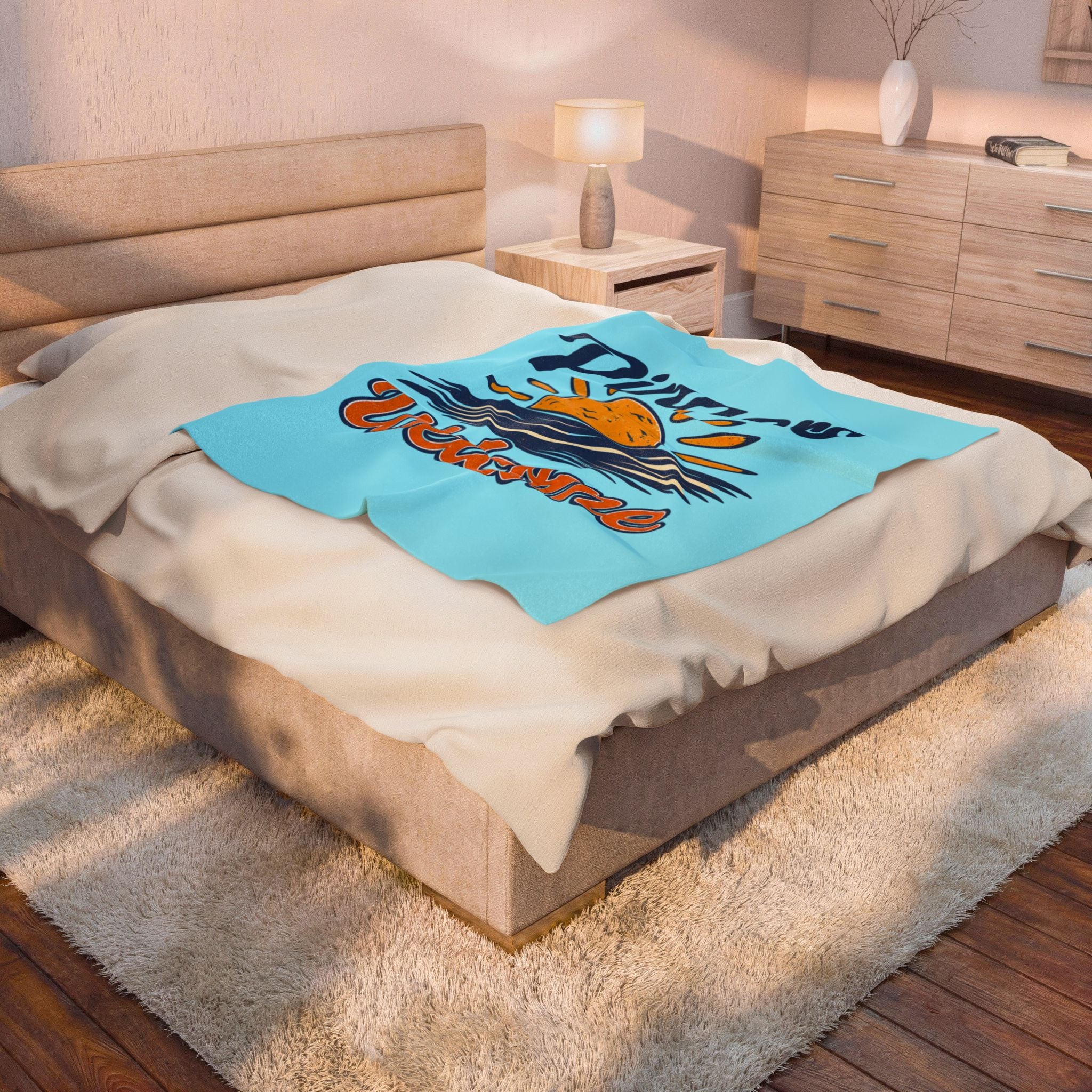 "Pinners Welcome" - Velveteen Plush Blanket