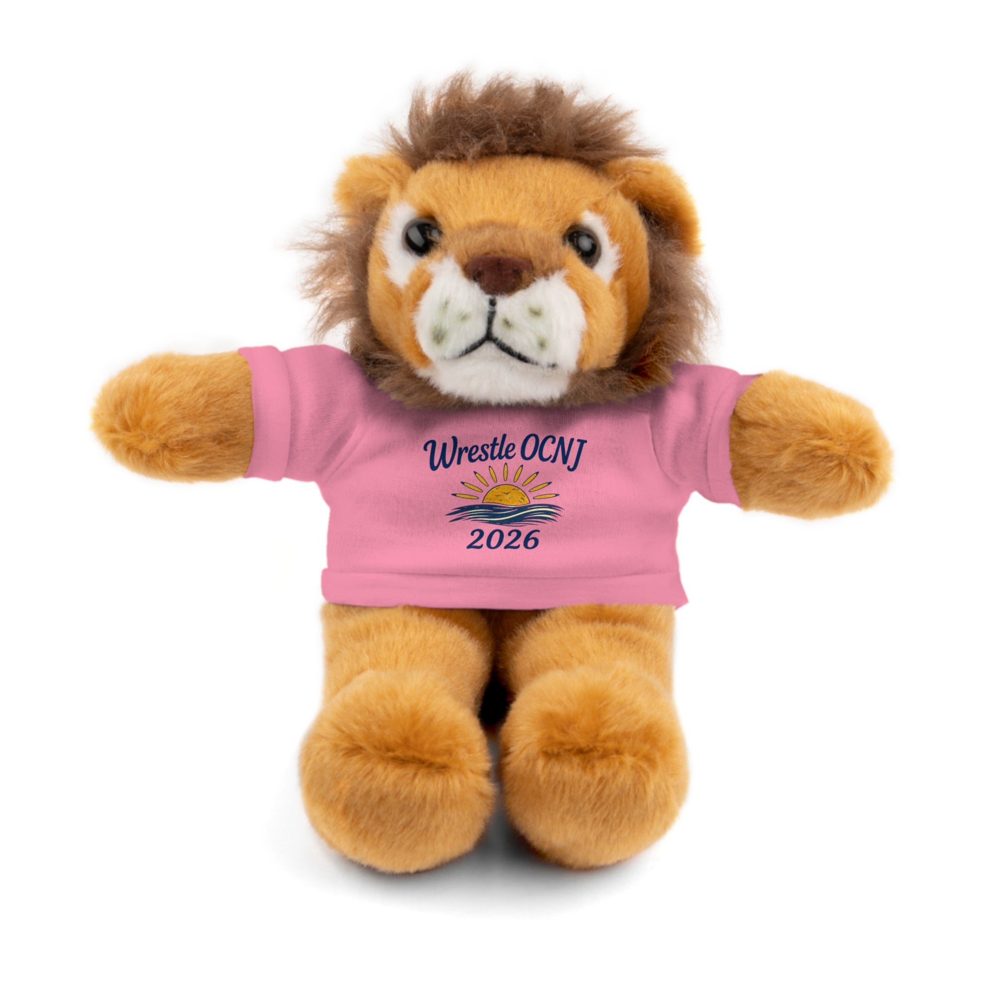 "Wrestle OCNJ" Lucky Stuffed Animals with Tee