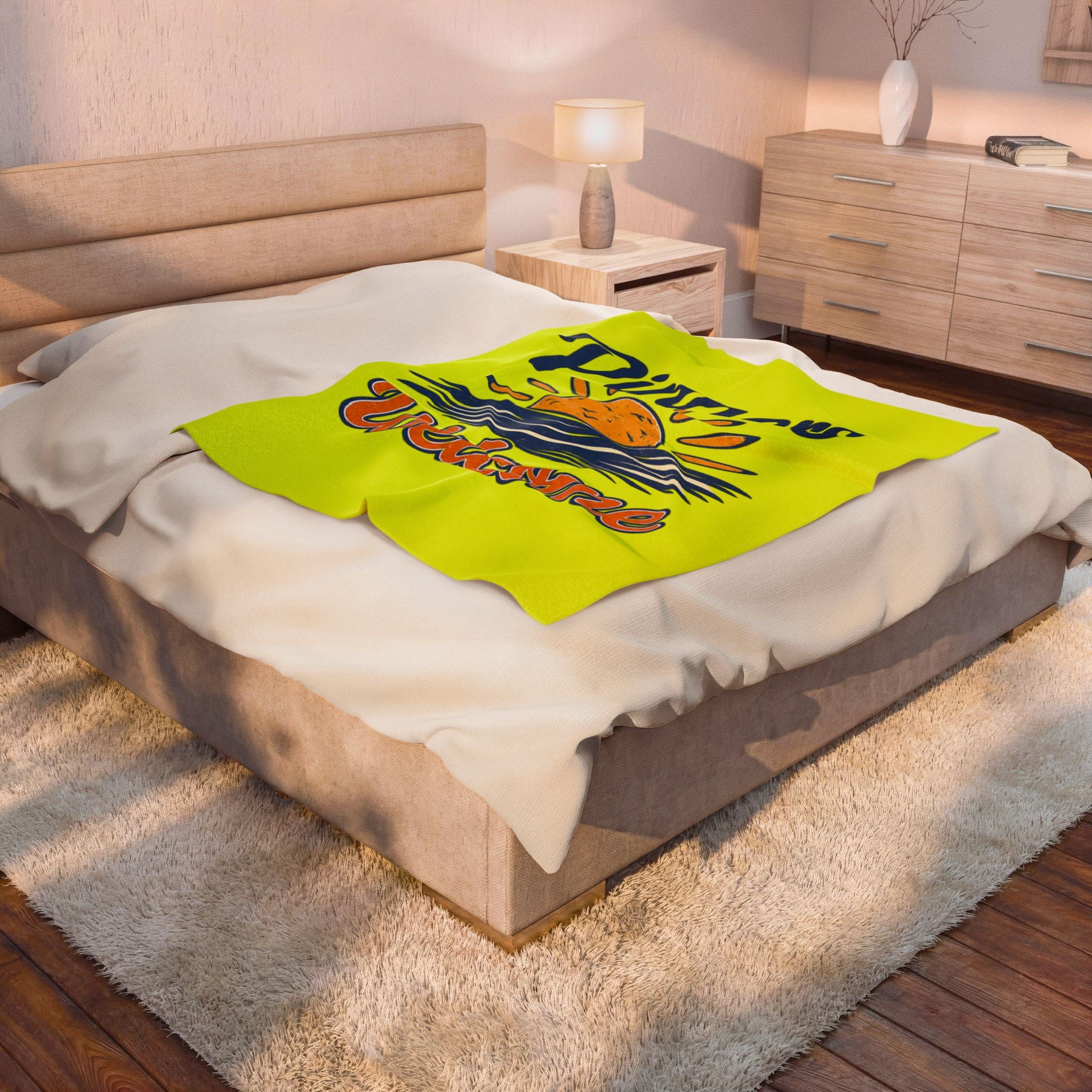"Pinners Welcome" - Velveteen Plush Blanket