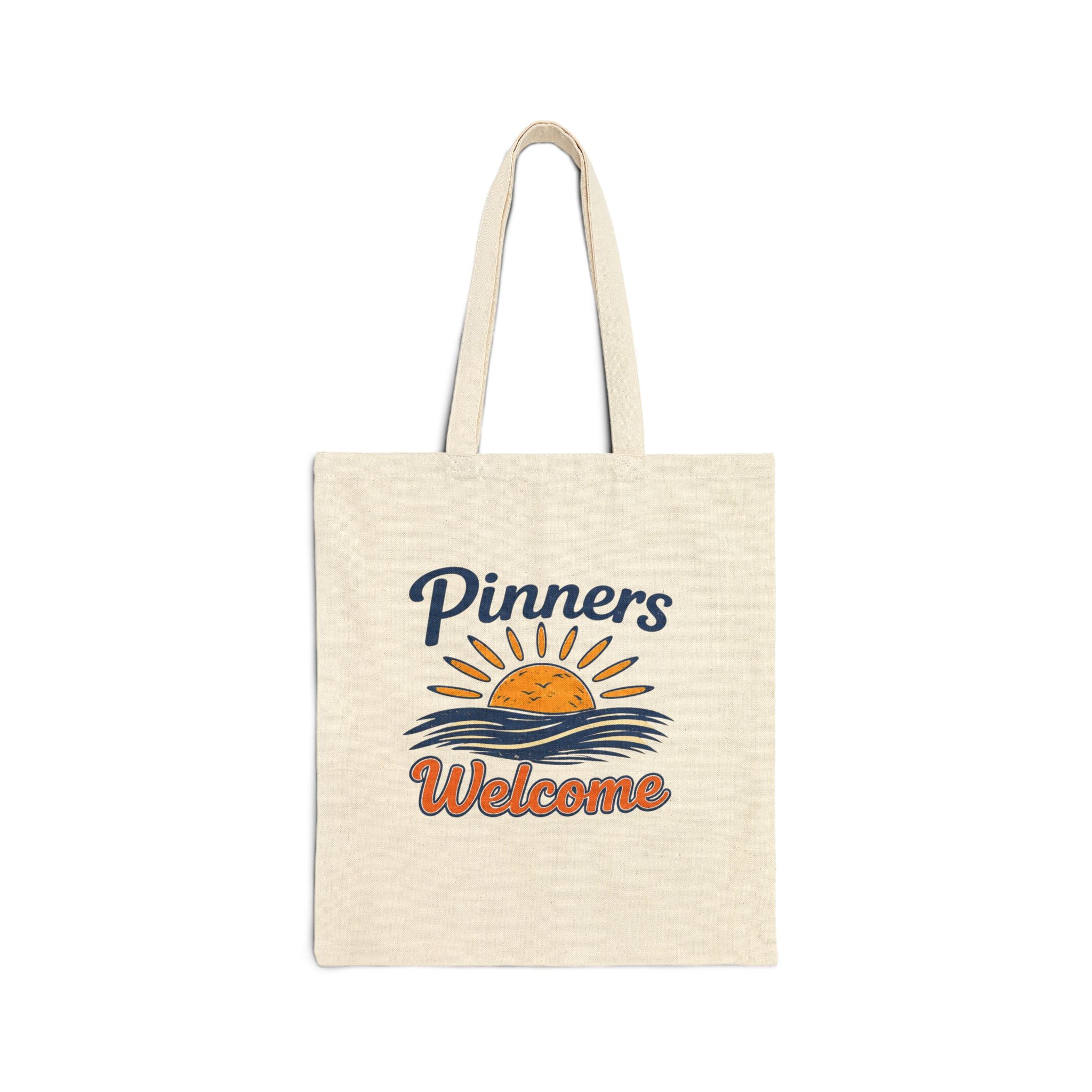 "Pinners Welcome" / "Wrestle OCNJ"  Beach Practice Tournament Tote