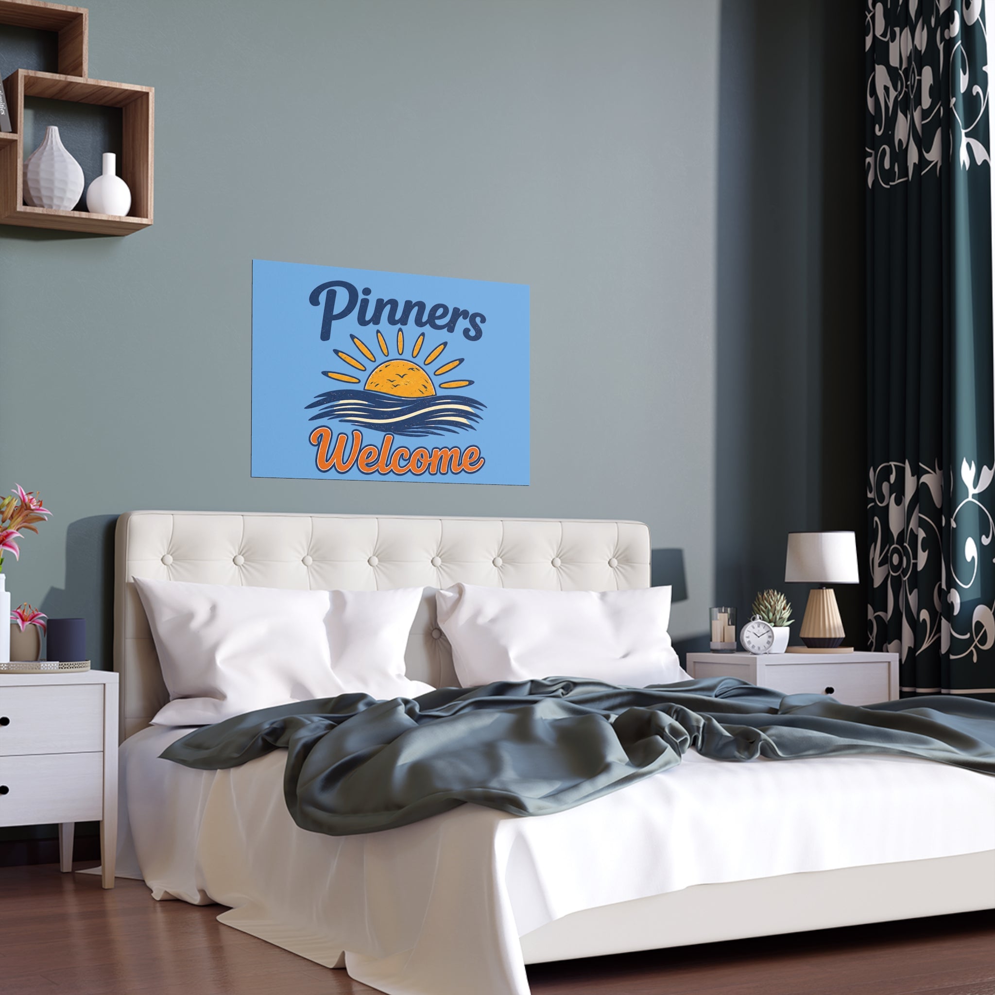 Indoor and Outdoor Silk Posters