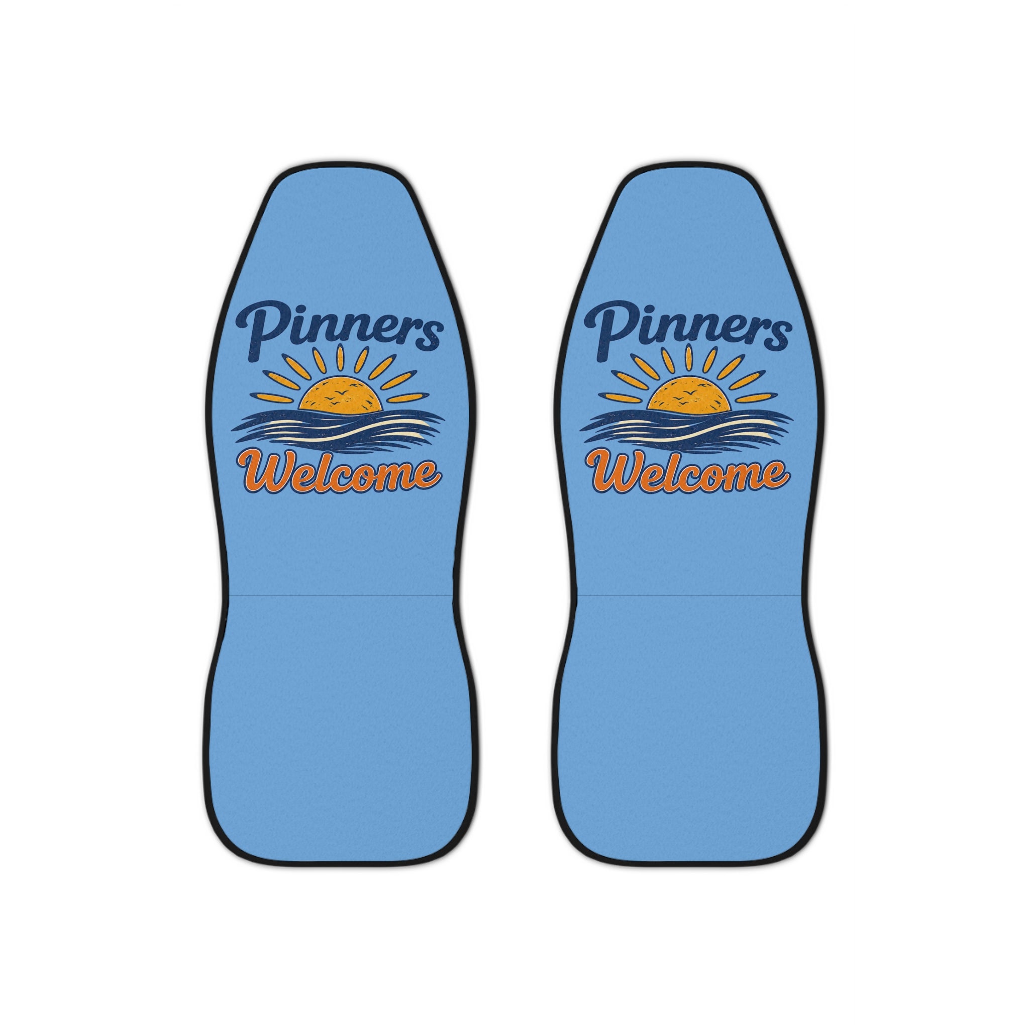 "Pinners Welcome" - Car Seat Covers