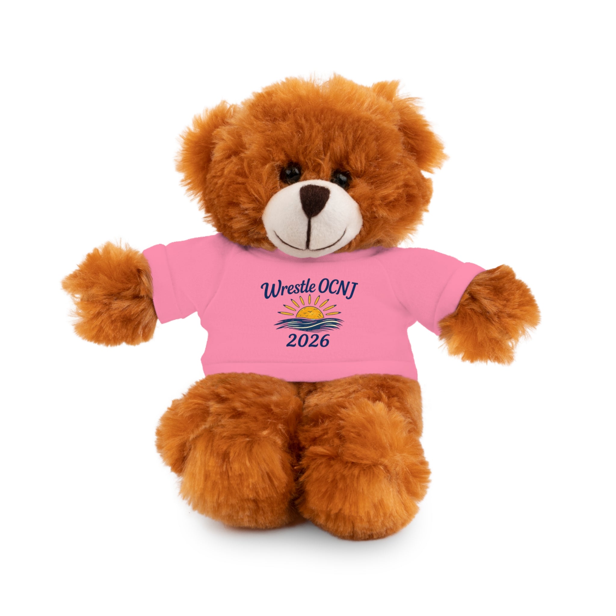 "Wrestle OCNJ" Lucky Stuffed Animals with Tee