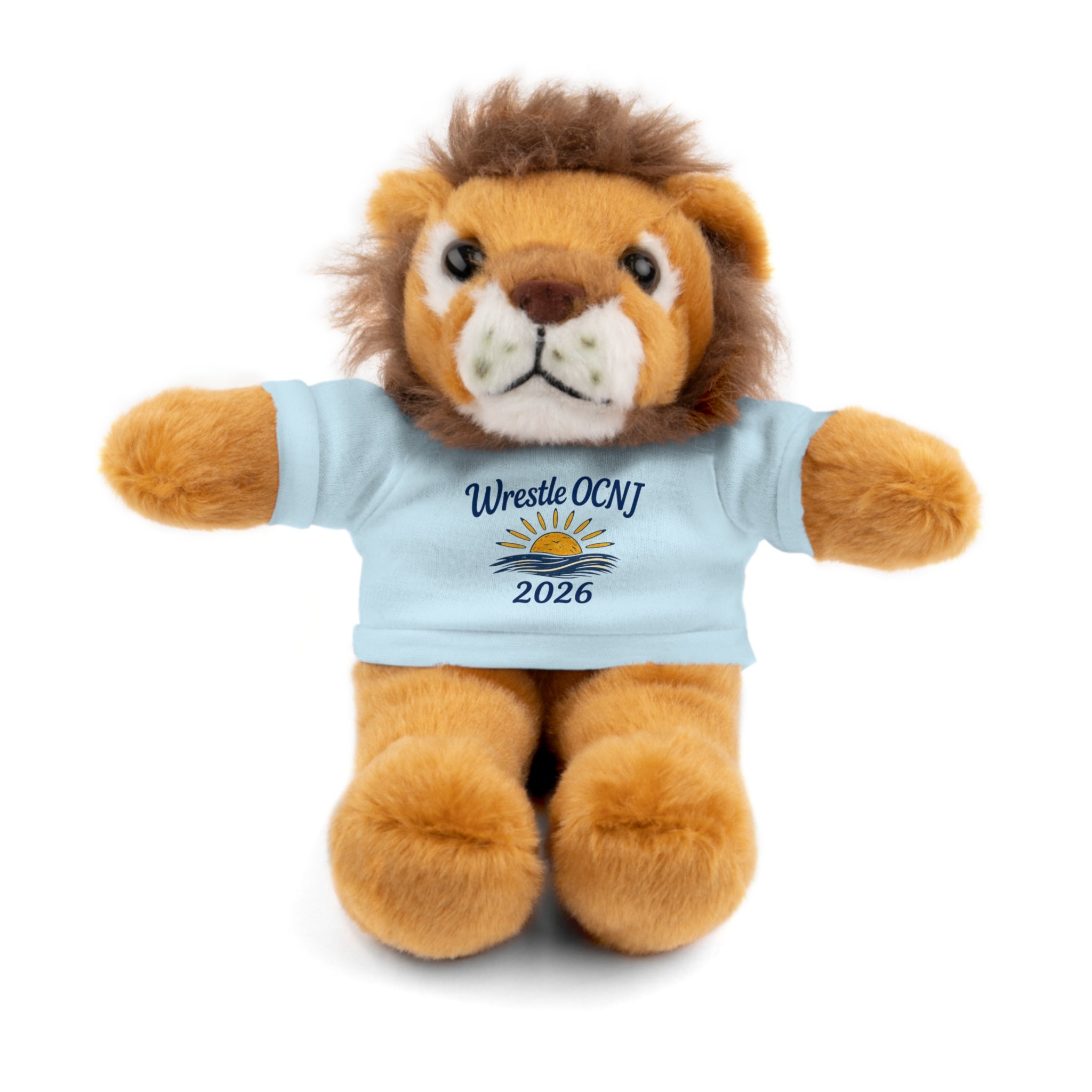 "Wrestle OCNJ" Lucky Stuffed Animals with Tee
