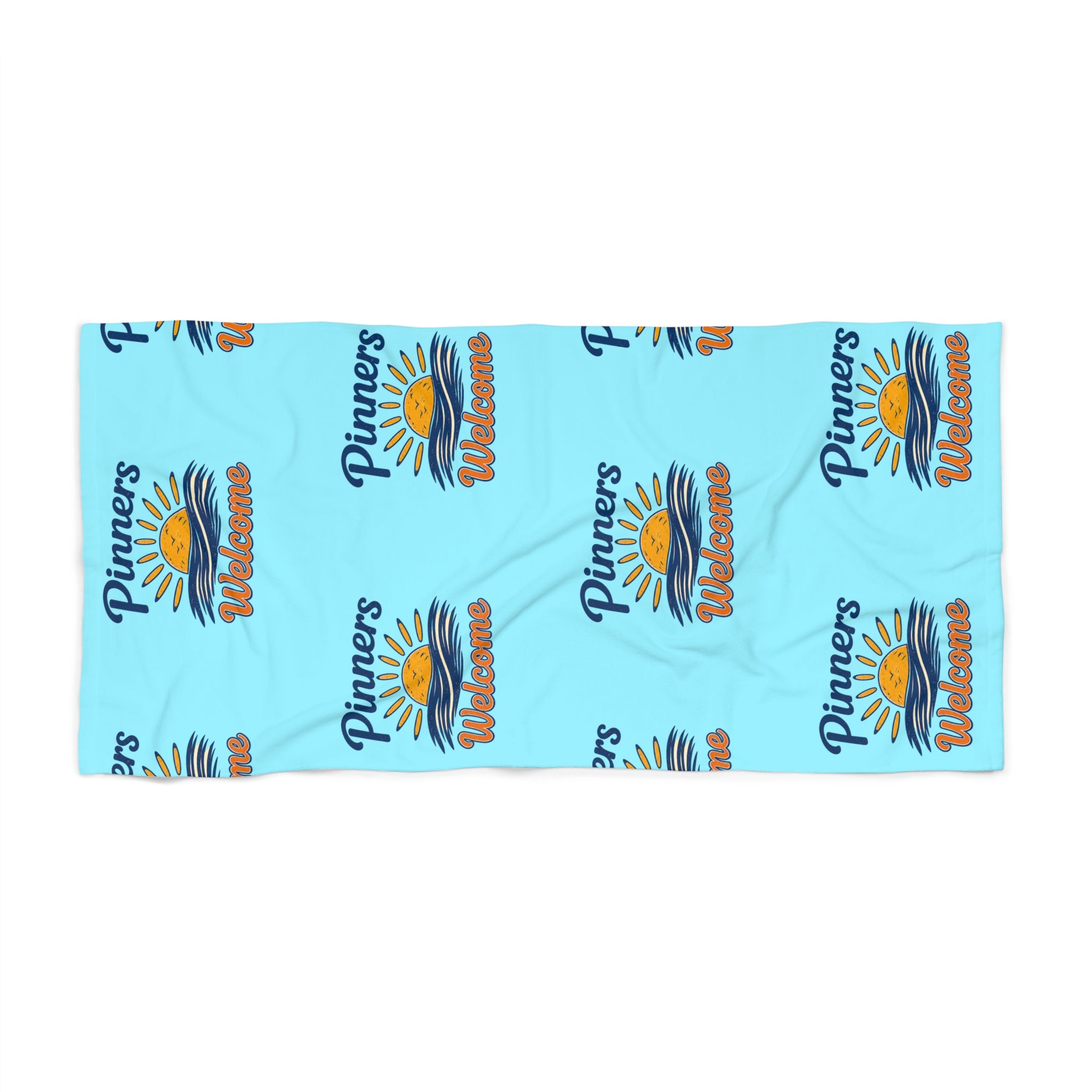 "Pinners Welcome" - Beach Towel