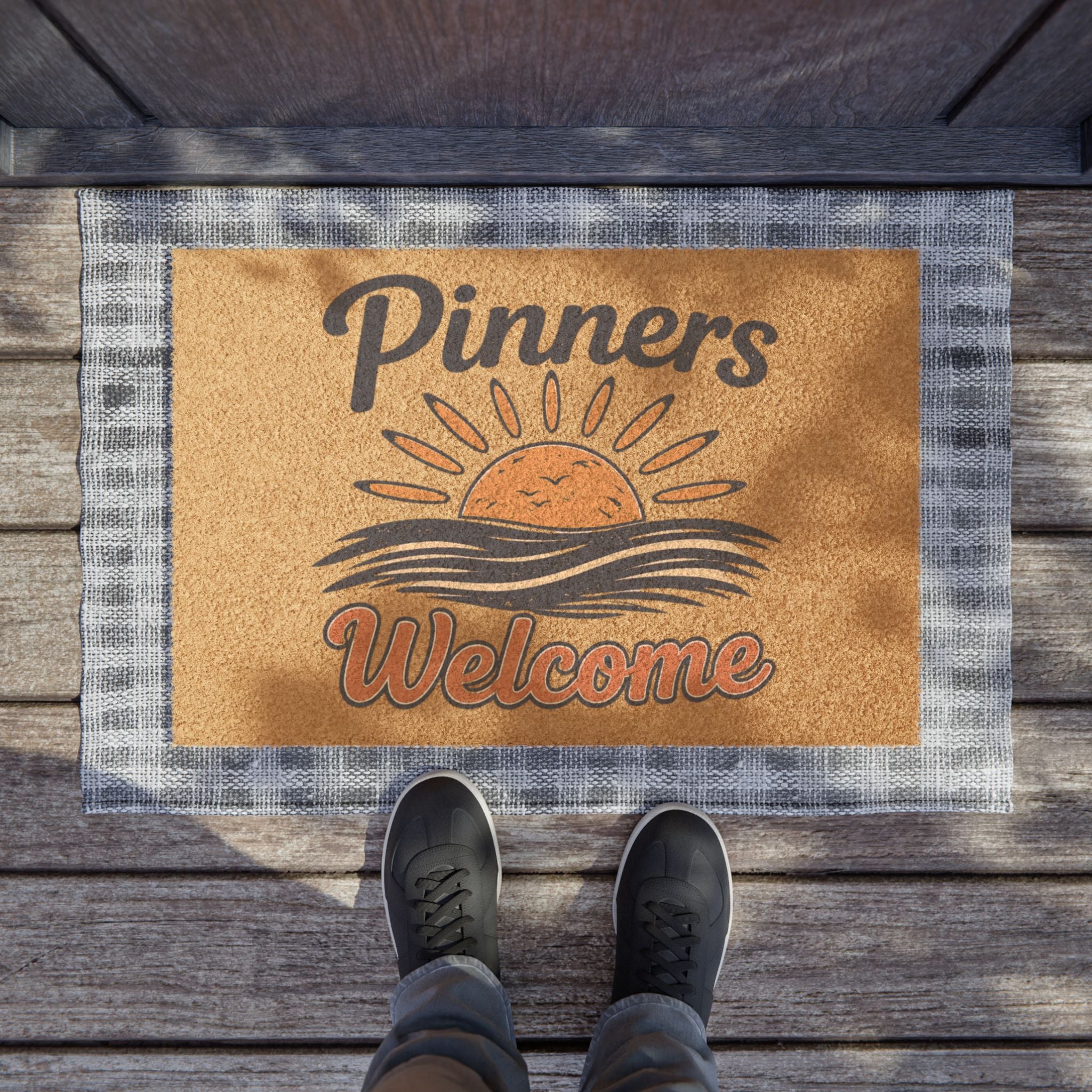 "Pinners Welcome" - Door Mat
